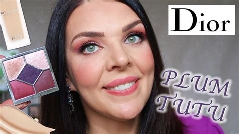 dior plum tutu eyeshadow|Dior tutu palette review.